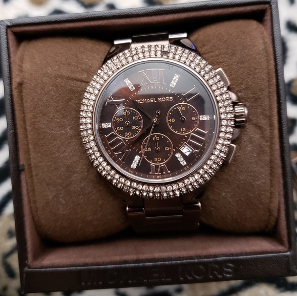 Chocolate Michael Kors watch - Picture 1 of 7